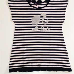 Barbie Black and Pink Long T-shirt